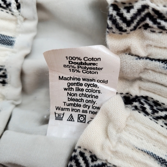 J.Crew Factory Aztec Tribal Print Pull-on Sidewalk Skirt - Picture 7 of 7